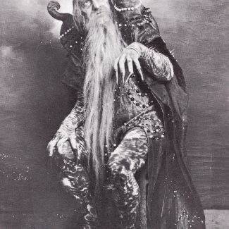 Cecchetti as Kastchei in 'The Firebird' Ballets Russes, 1910 (photo courtesy Livia Brillarelli)