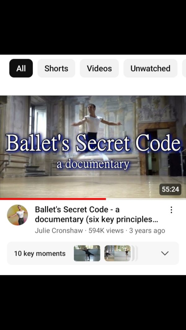 Ballet's Secret Code, a documentary on YouTube